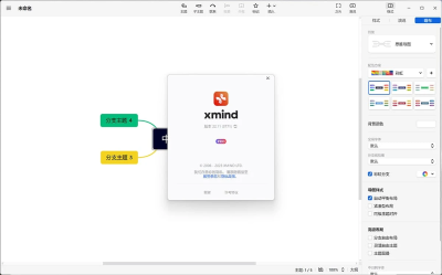 XMind 2024 v25.01 中文免安装绿色特别版 (Win/Mac)